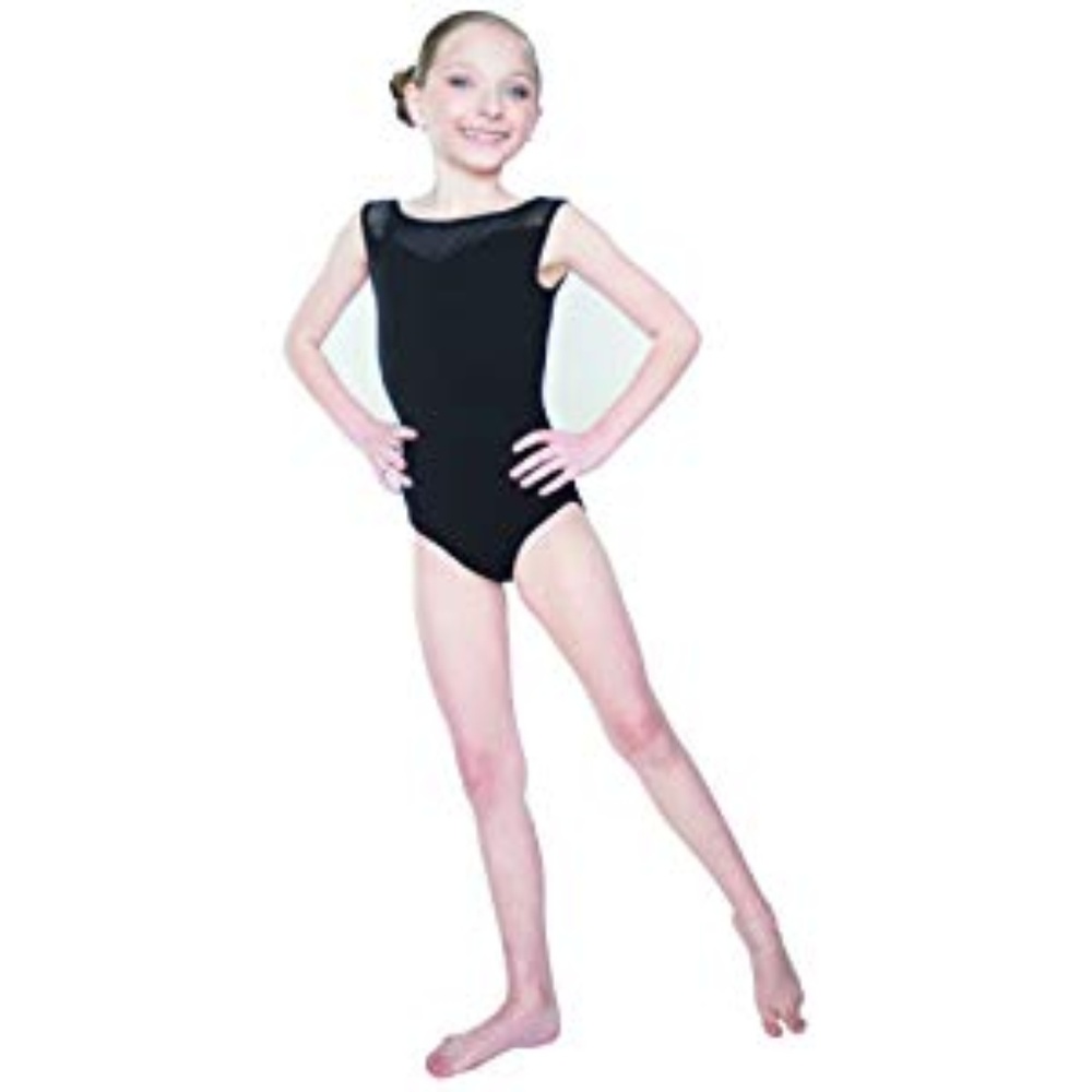 HDW Dancewear Sweetheart Mesh Neckline Leotard